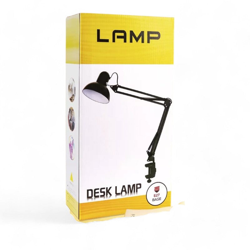 Lampara de luz con prensa