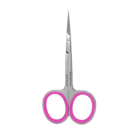 Tijera smart 40 3 rosada mano grande