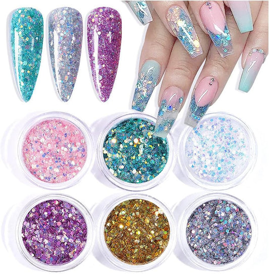 Glitter 6 Unidades