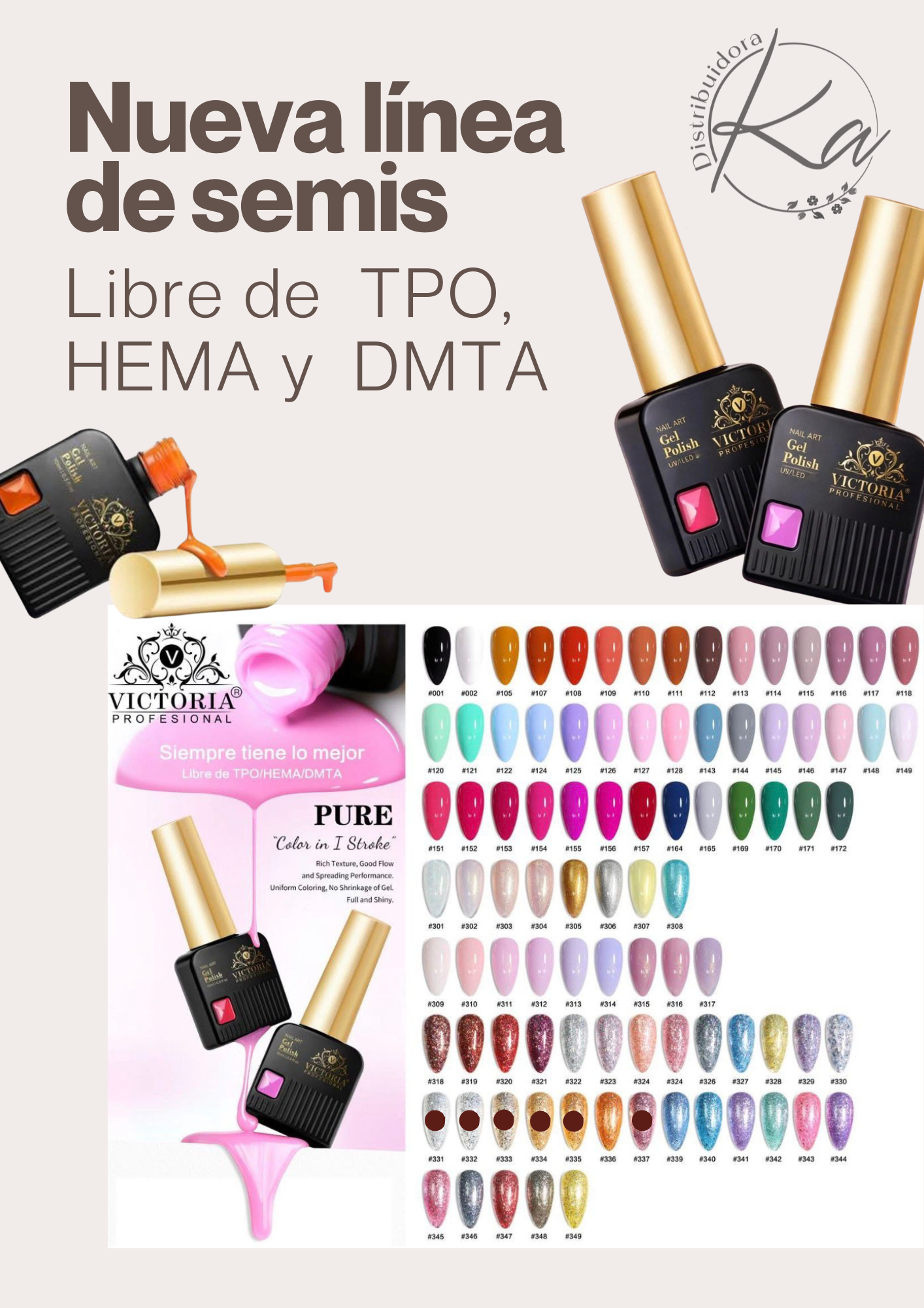 Semipermantes lisos SIN TPO
